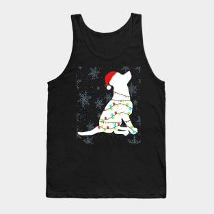 Christmas Lights Labrador Retriever Tank Top